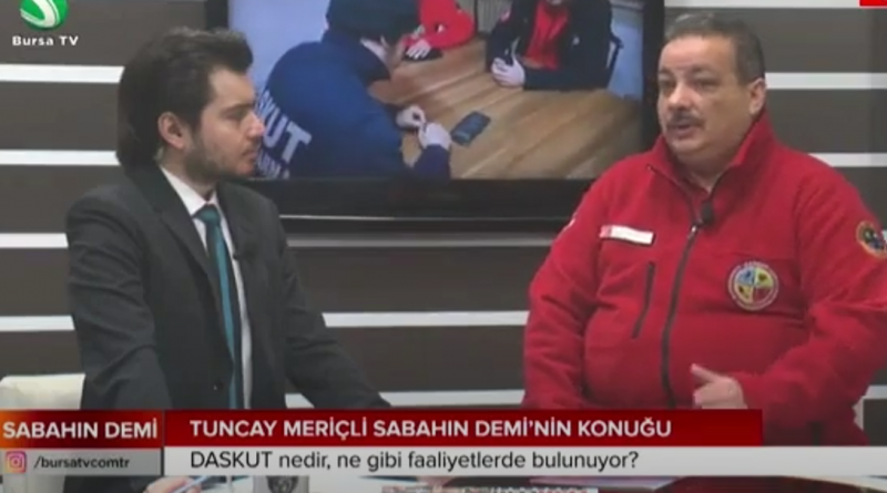 DASKUT Bursa TV’de Canlı yayın konuğu